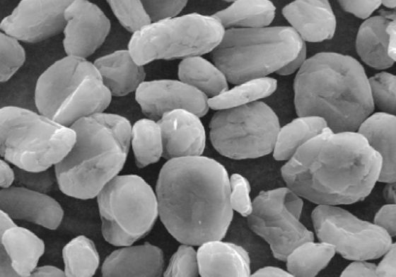 Material anódico de grafite natural de alta pureza com baixo teor de cinzas